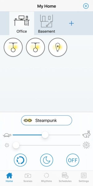 wiz connected st19 filament bulb modes
