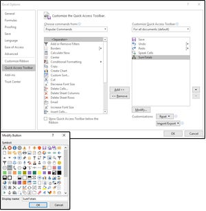 04 add the macro to a custom button on the quick access toolbar