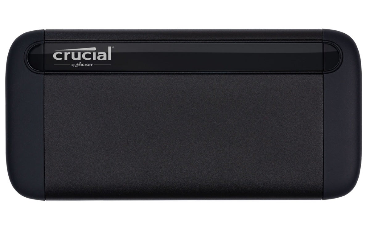 crucial x8 ssd flat front