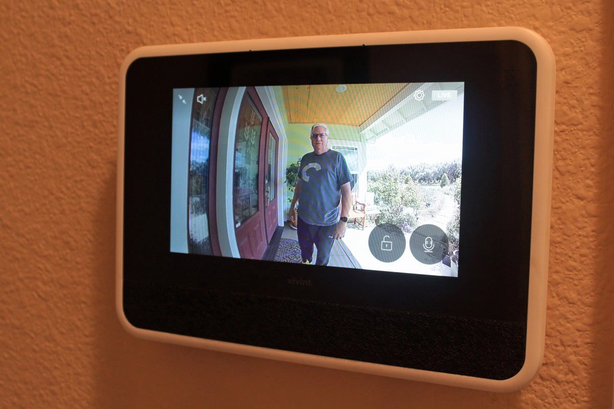 doorbell on vivint sky control panel