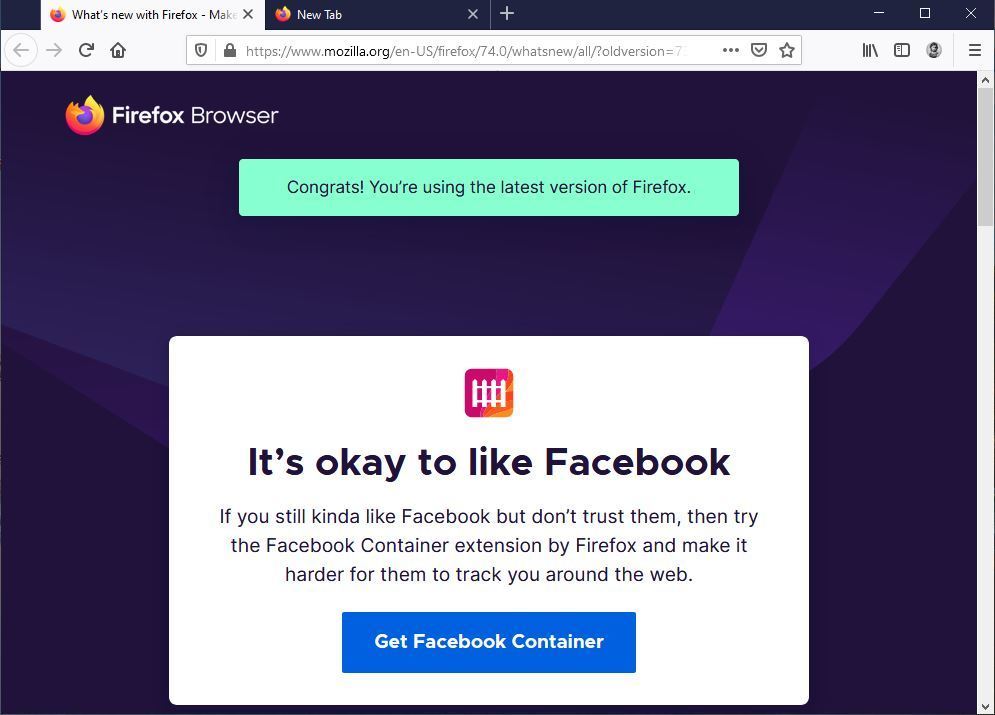 firefox74 1 facebook container