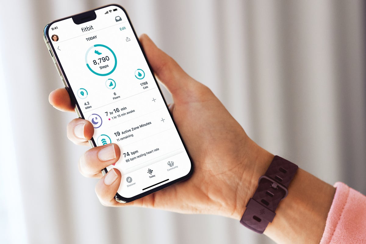 fitbit rosewood color