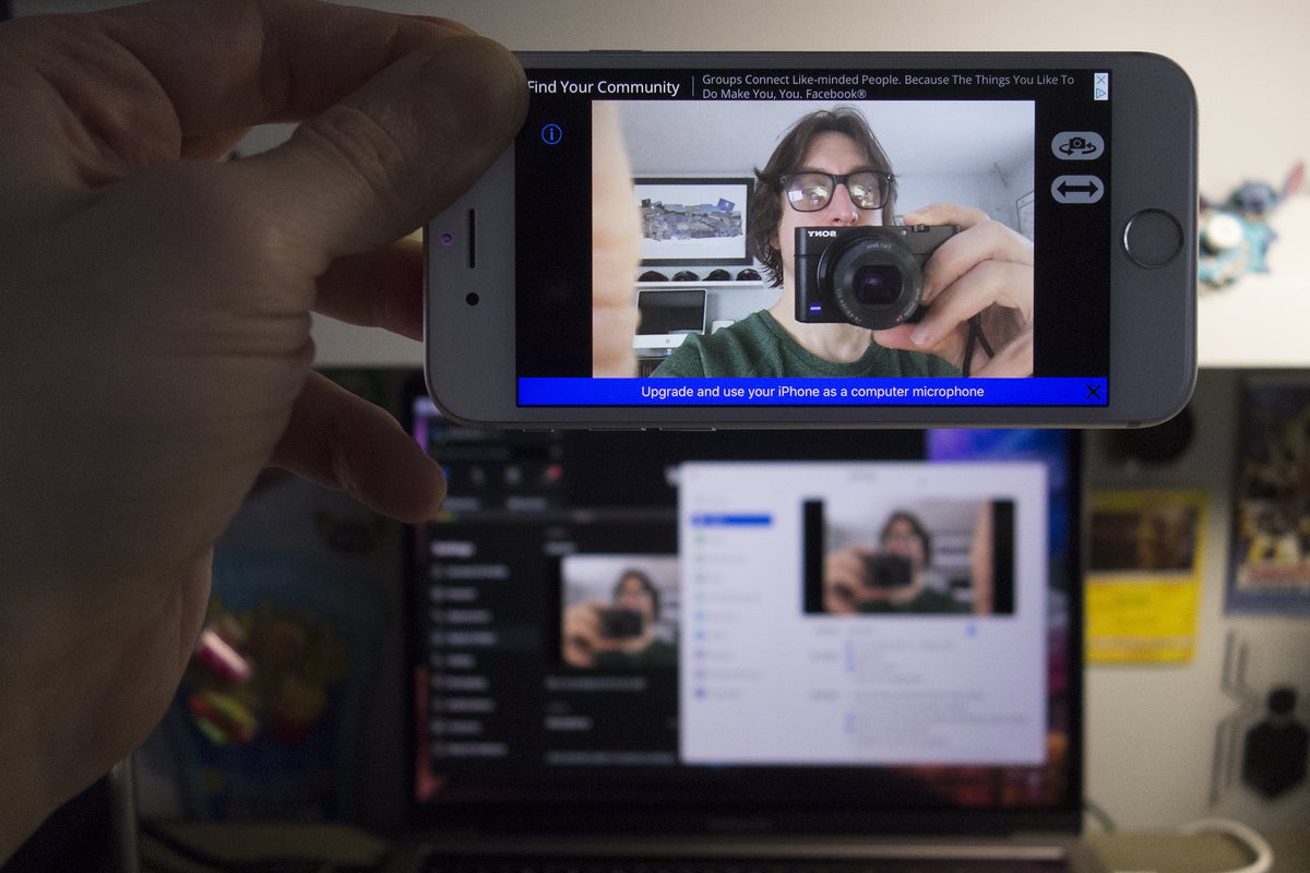 How to use your iPhone as a webcam for video conferencing and virtual