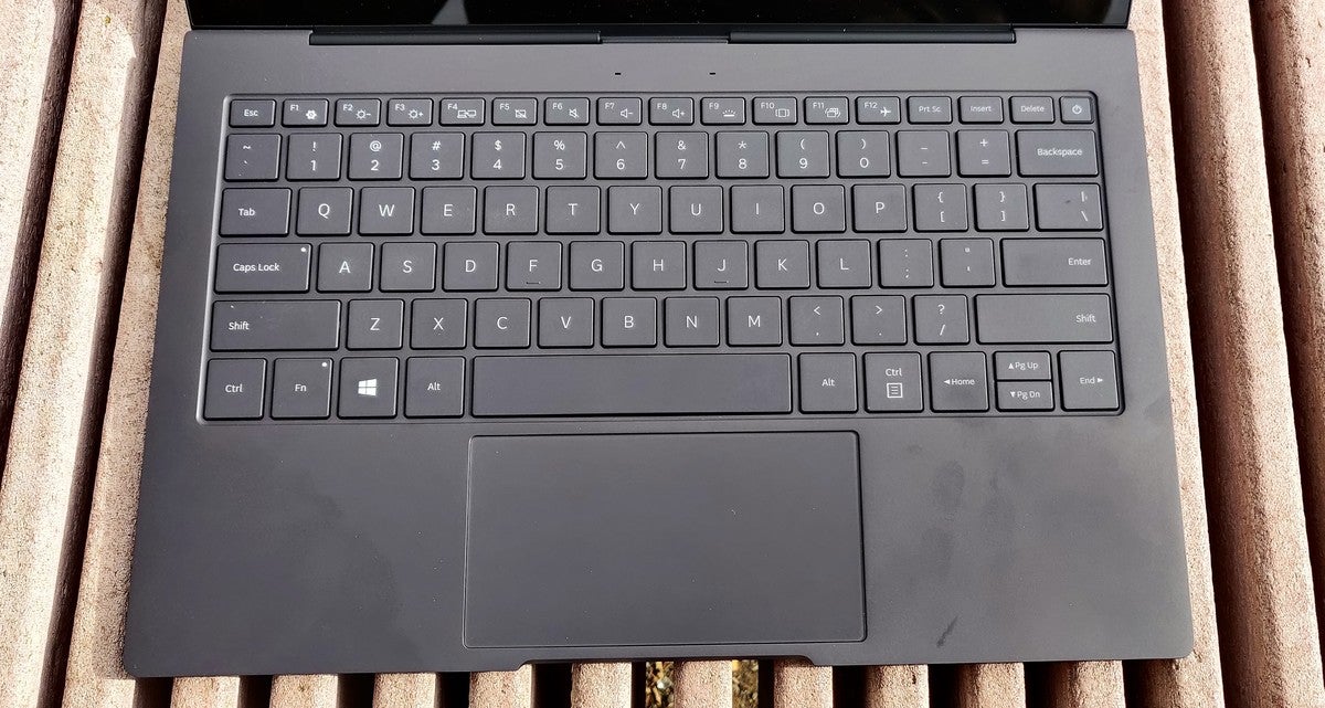 Samsung Galaxy Book S keyboard