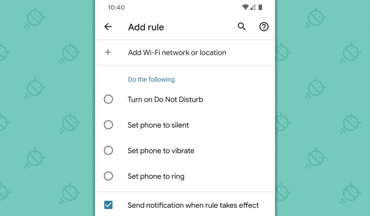 New Pixel Features: Rules