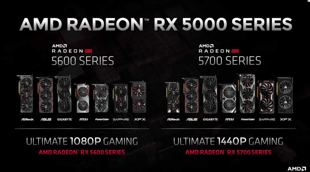 Amd radeon hot sale 5000 series