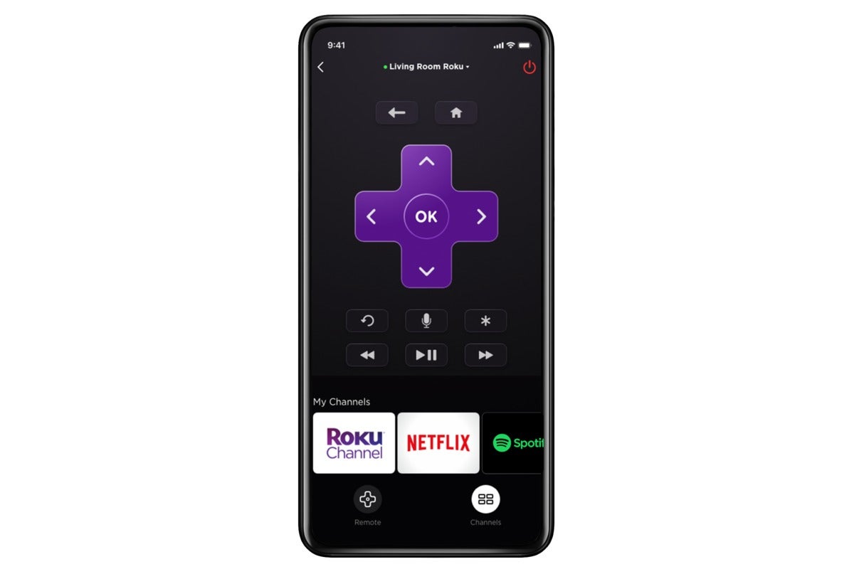 roku remote channels