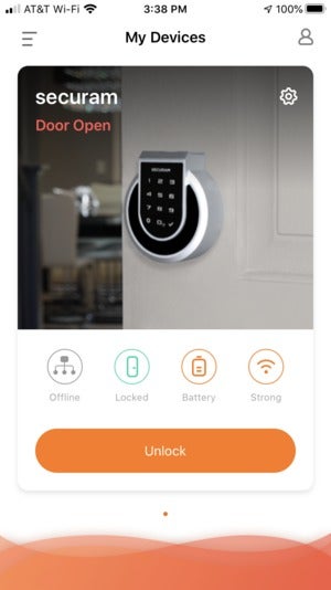 Securam Touch app