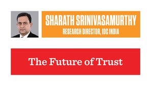 sharath srinivasamurthy the future of trust