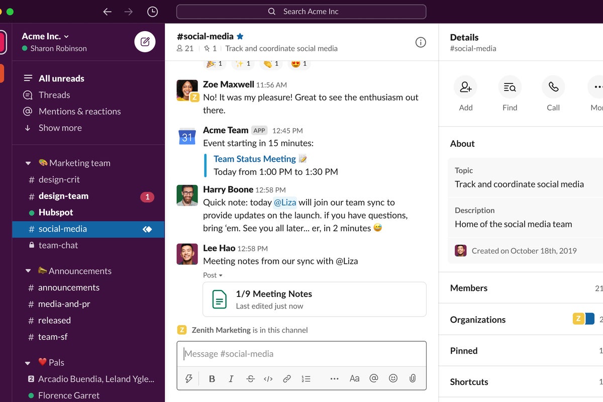 Image: Slack targets non-tech users with UI design tweaks