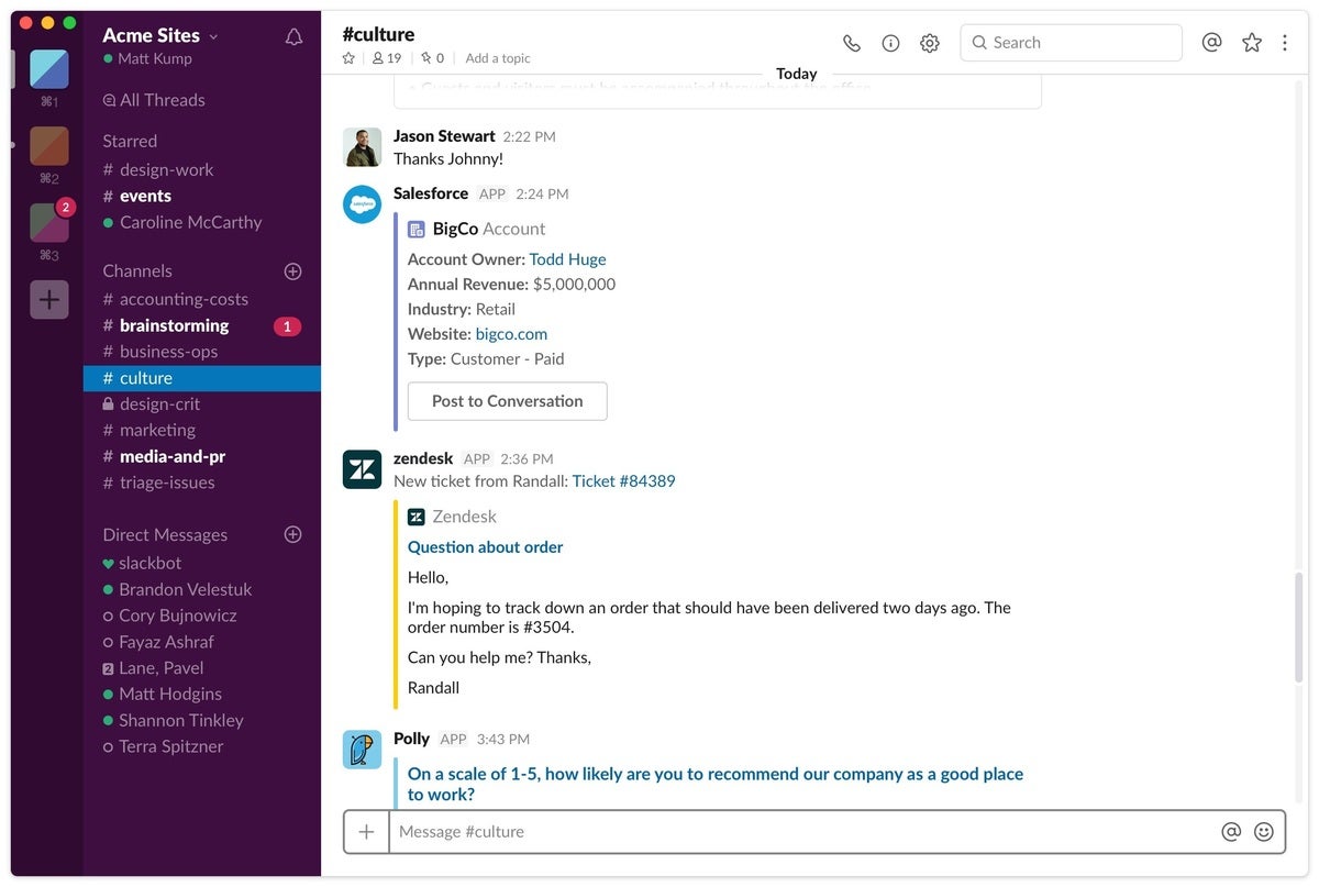 how to change language in slack app for mac