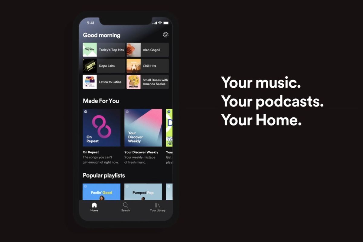 Spotify’s mobile app makes it easier to dip back into your favorite