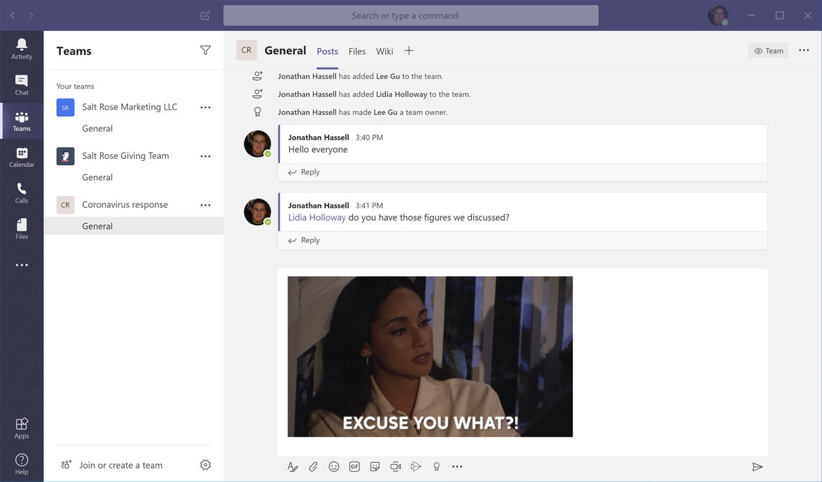 teams cheat sheet 06 posts tab
