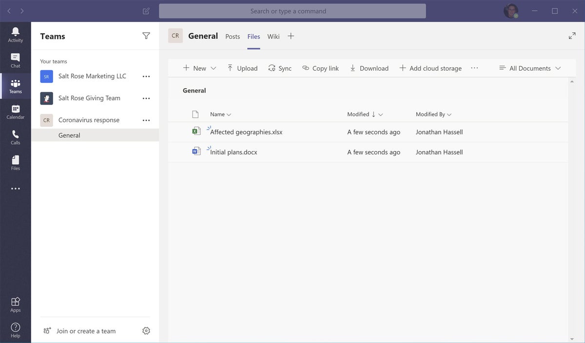 teams cheat sheet 07 files tab