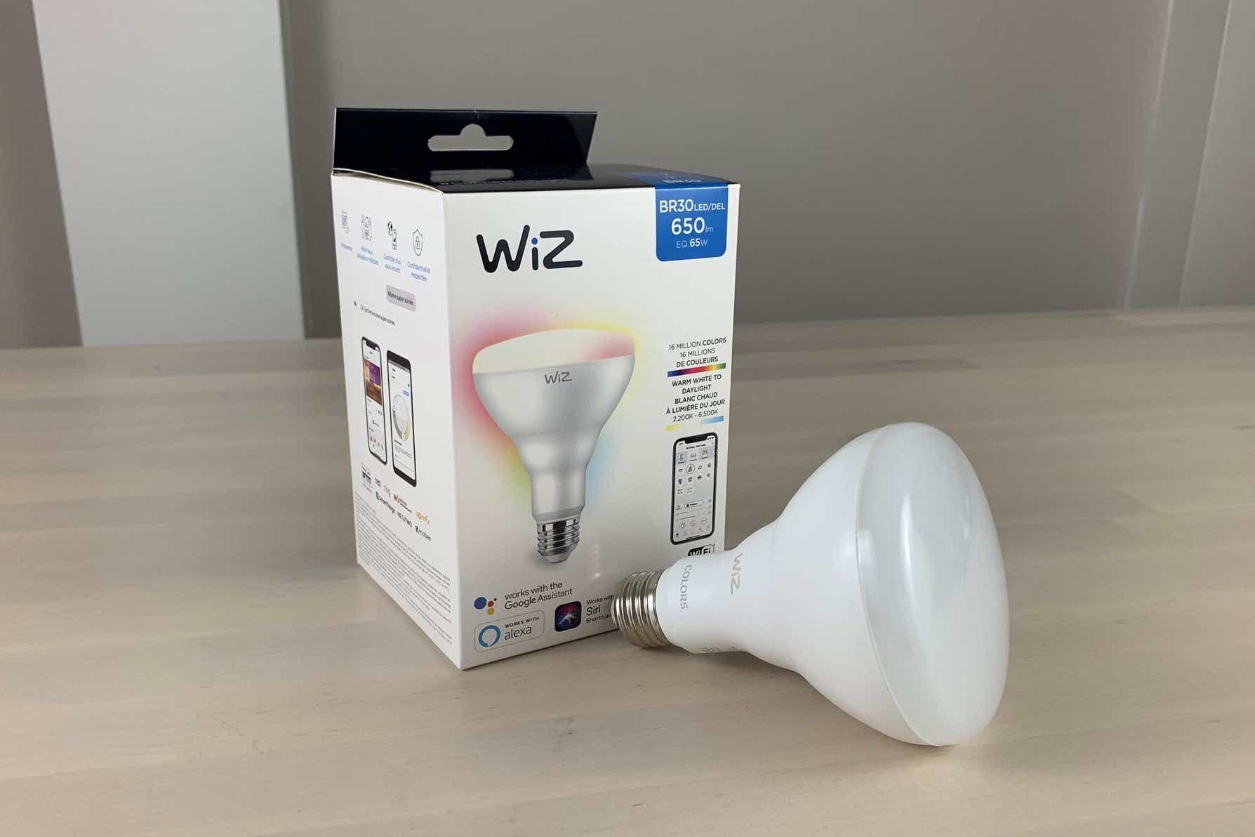 WiZ Connected BR30 Colors bulb