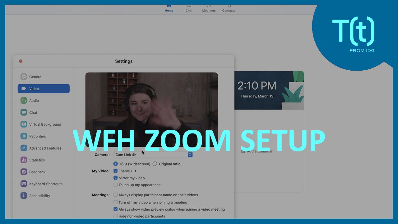 Image: How to optimize your remote video conferencing setup