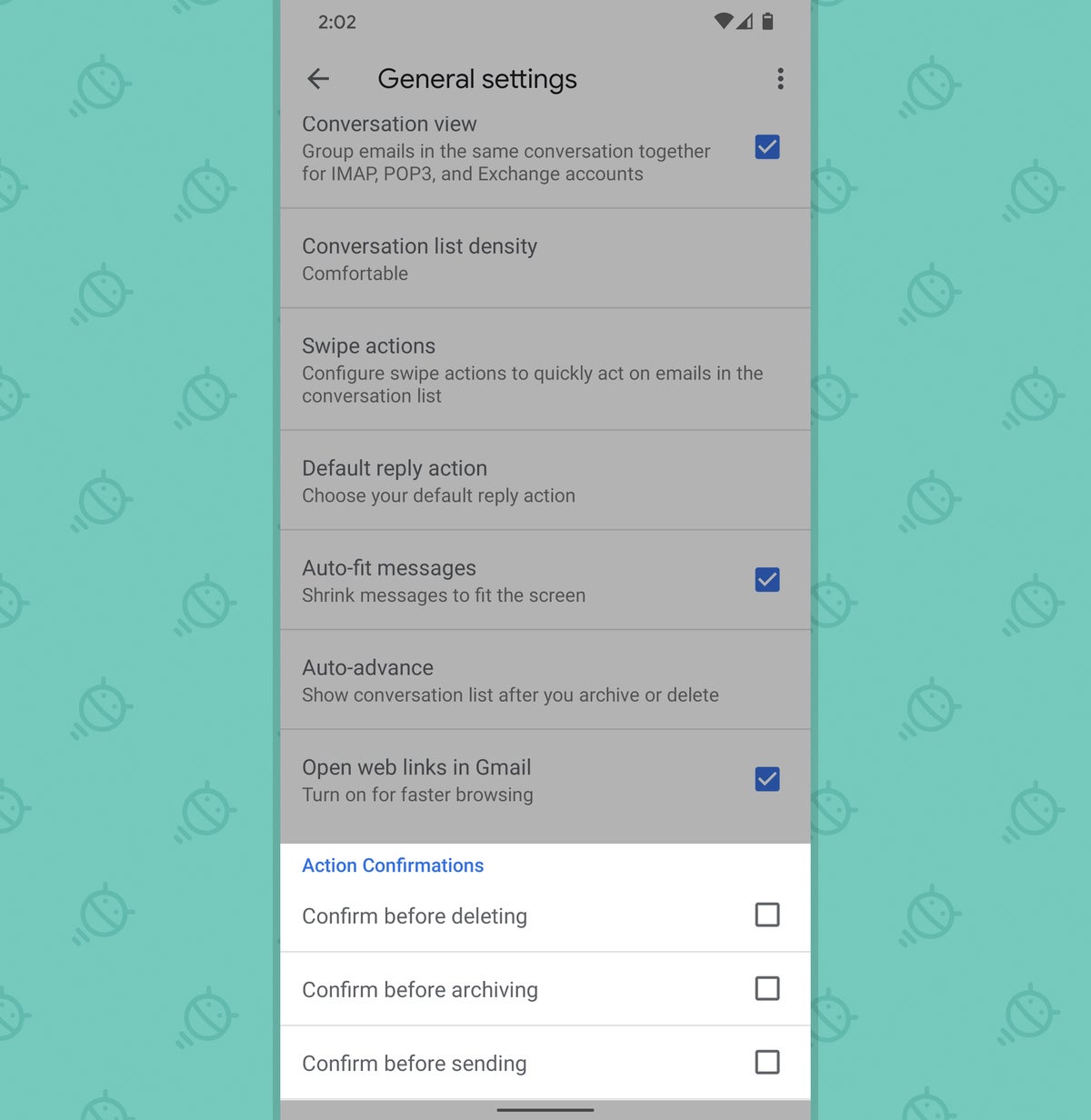 Quick gmail app