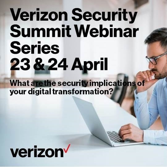 Image: Join us for a Verizon Security Webinar Summit Series