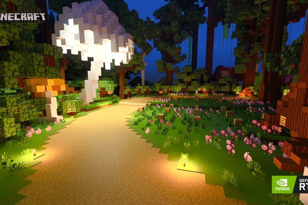 Rtx On Minecraft S Gorgeous Real Time Ray Tracing Is Coming This Week Pcworld