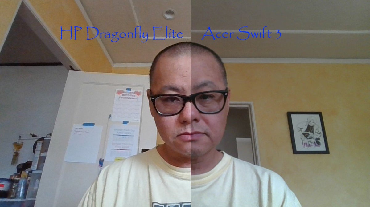 acer swift 3 webcam vs hp dragonfly elite