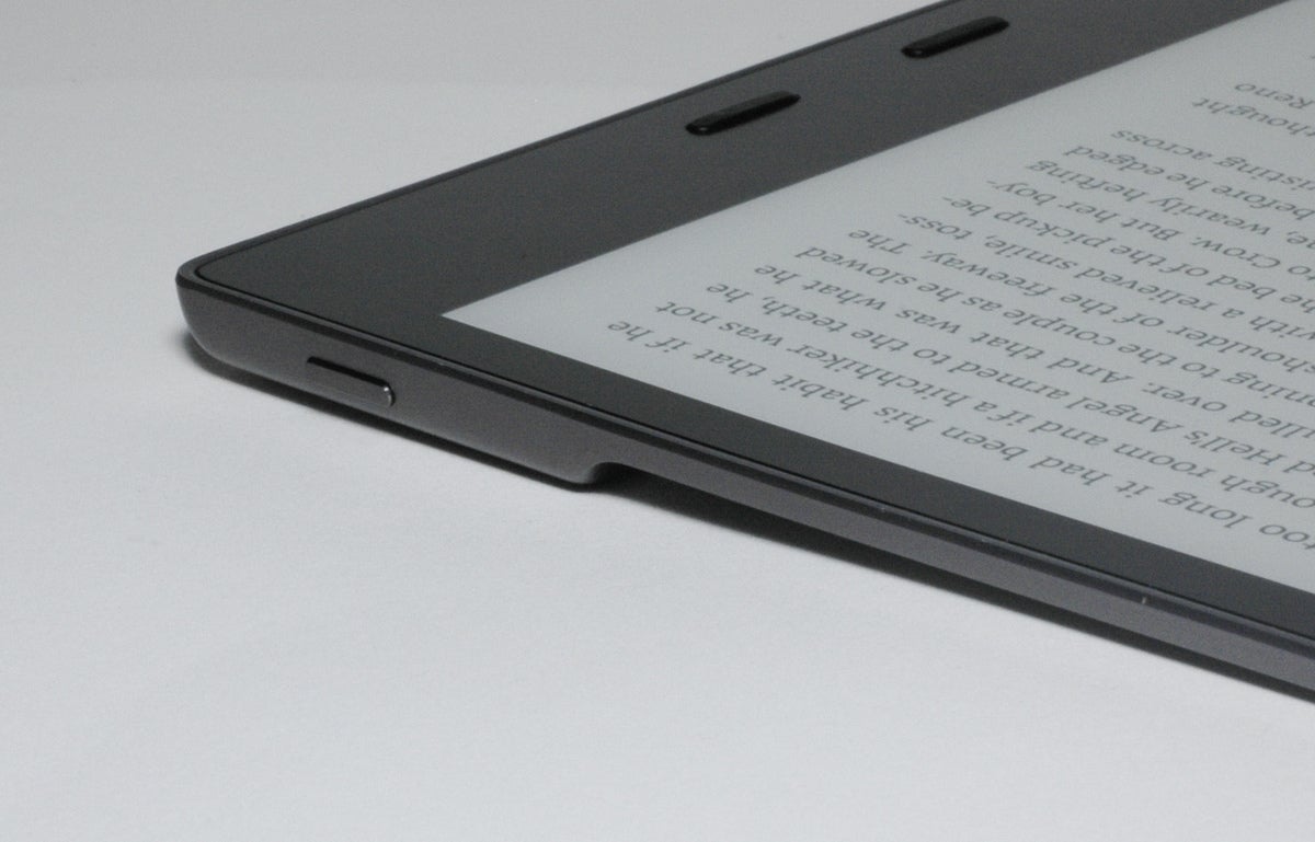 all new kindle oasis 10th gen power button