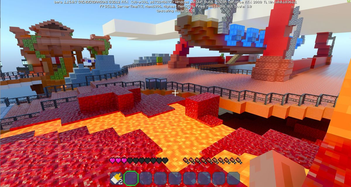 boat reflections lava rtx on