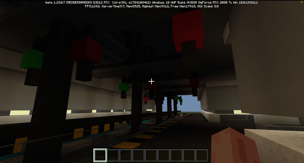 colored lights rtx off
