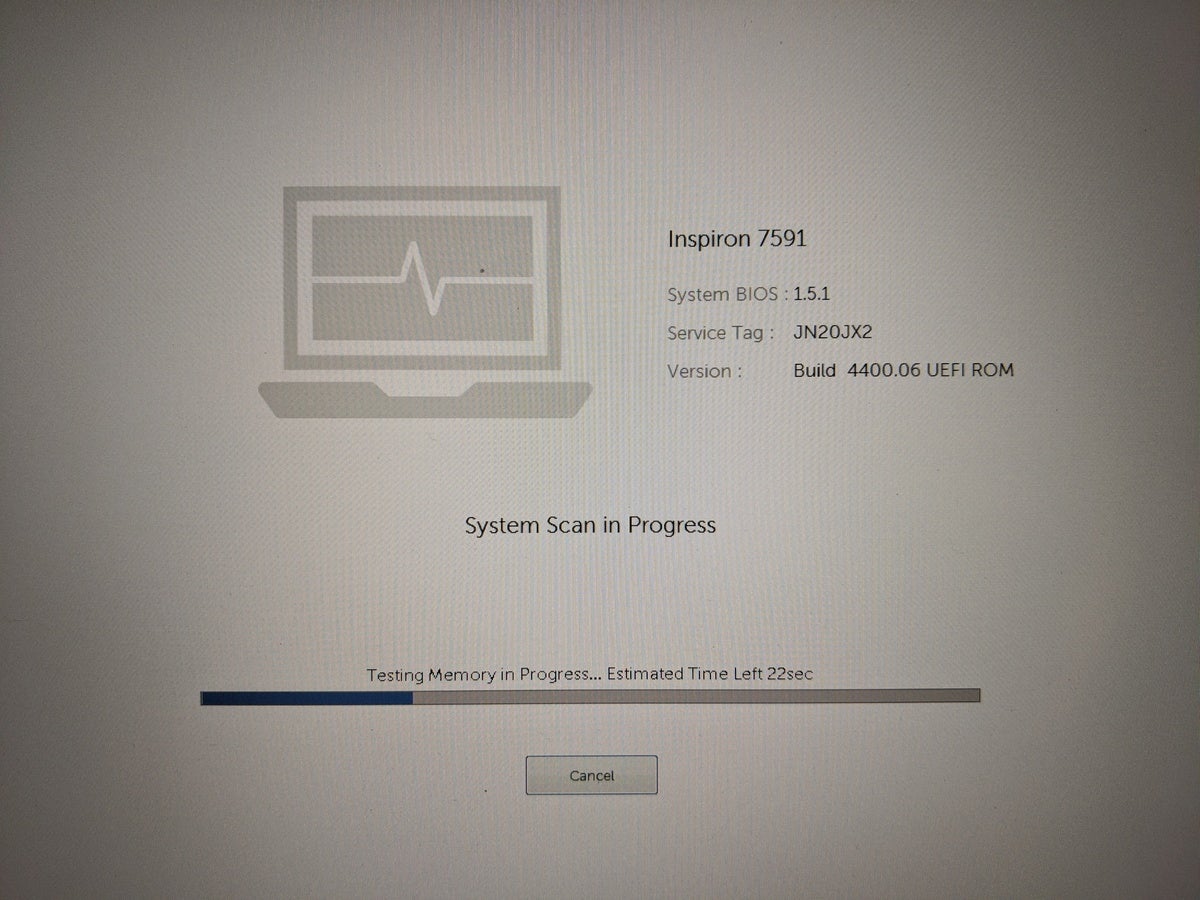 Dell Inspiron 15 7000 - Memory Check