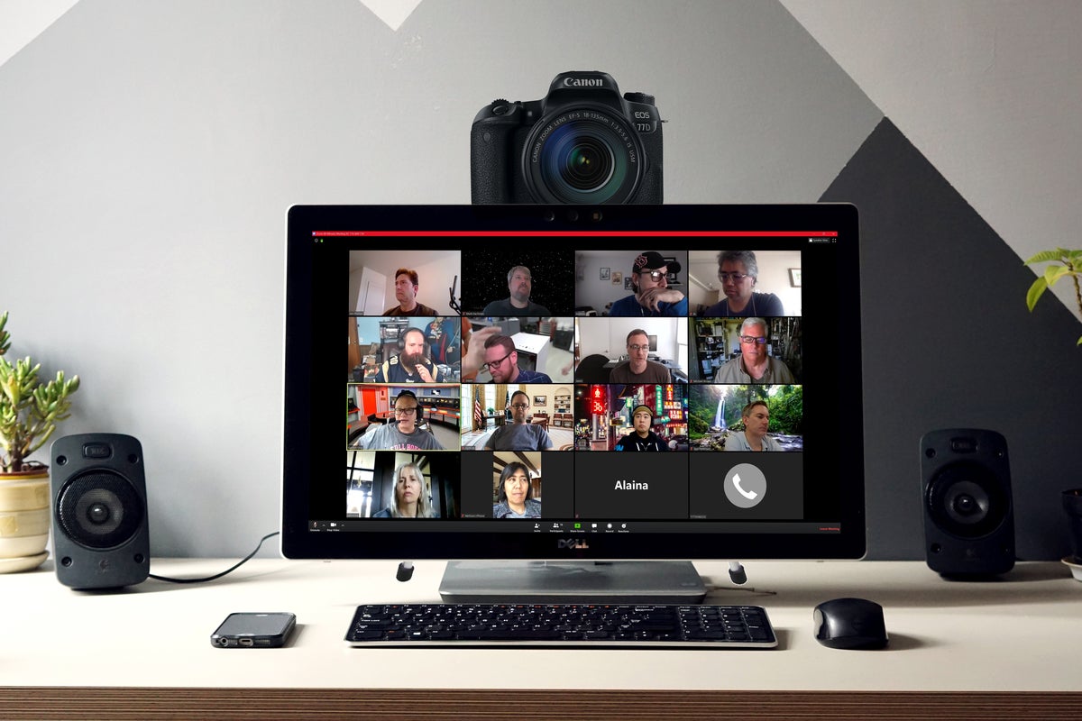 Alternatively, you can simply use your webcam - live streaming