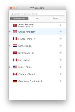 expressvpncountrylist