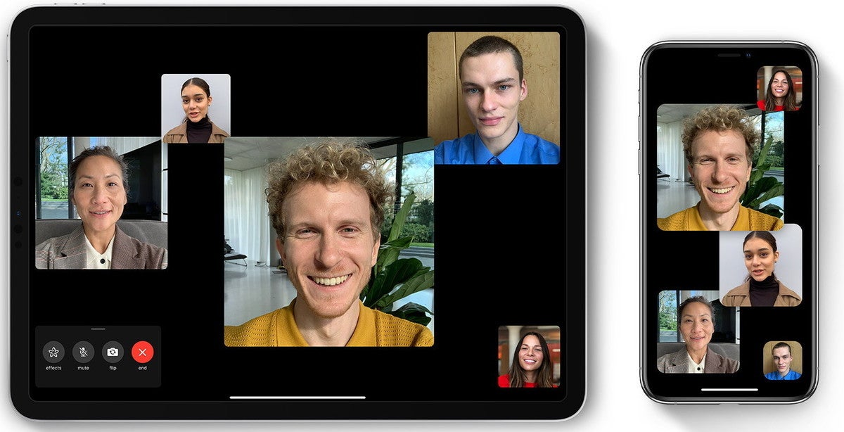 group facetime preview apple
