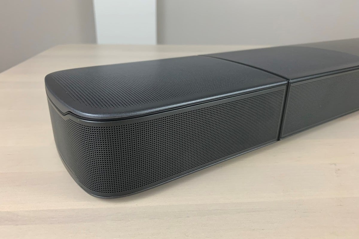 soundbar with wireless rear speakers and subwoofer