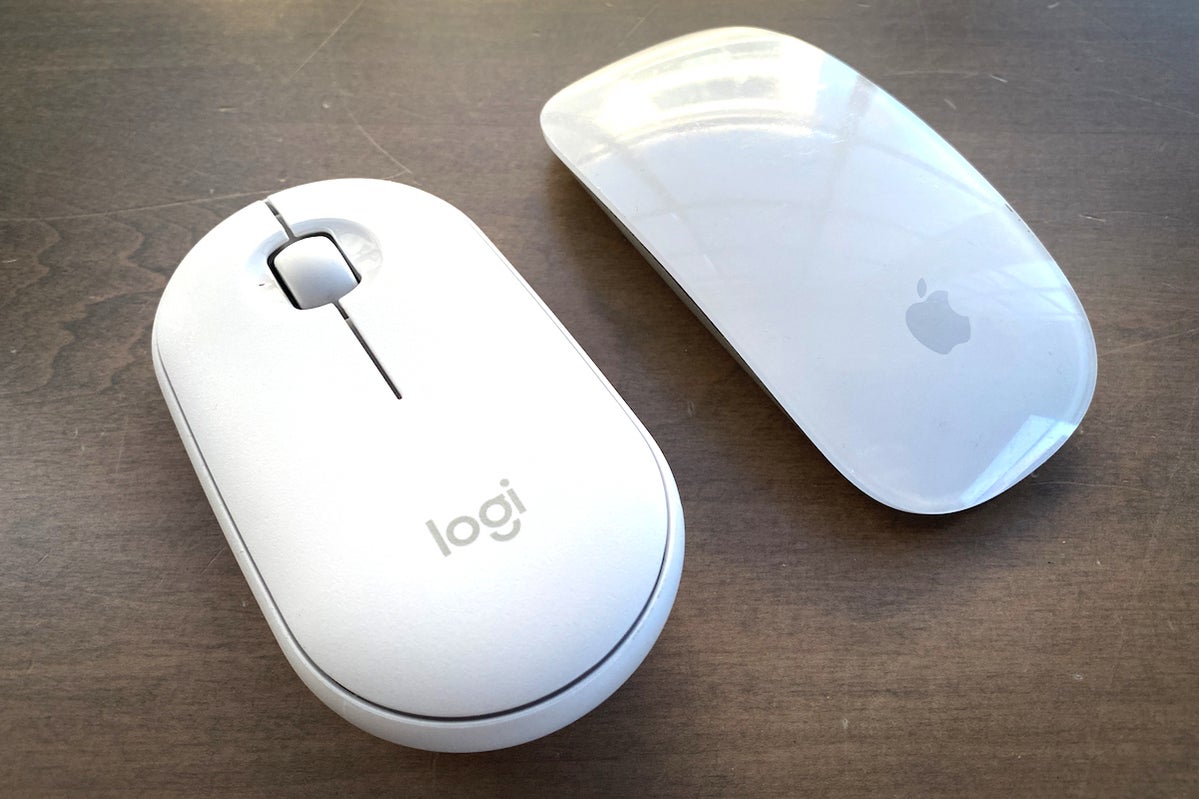 logitech i345 and magic mouse 1