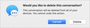 mac911 macos delete conversation
