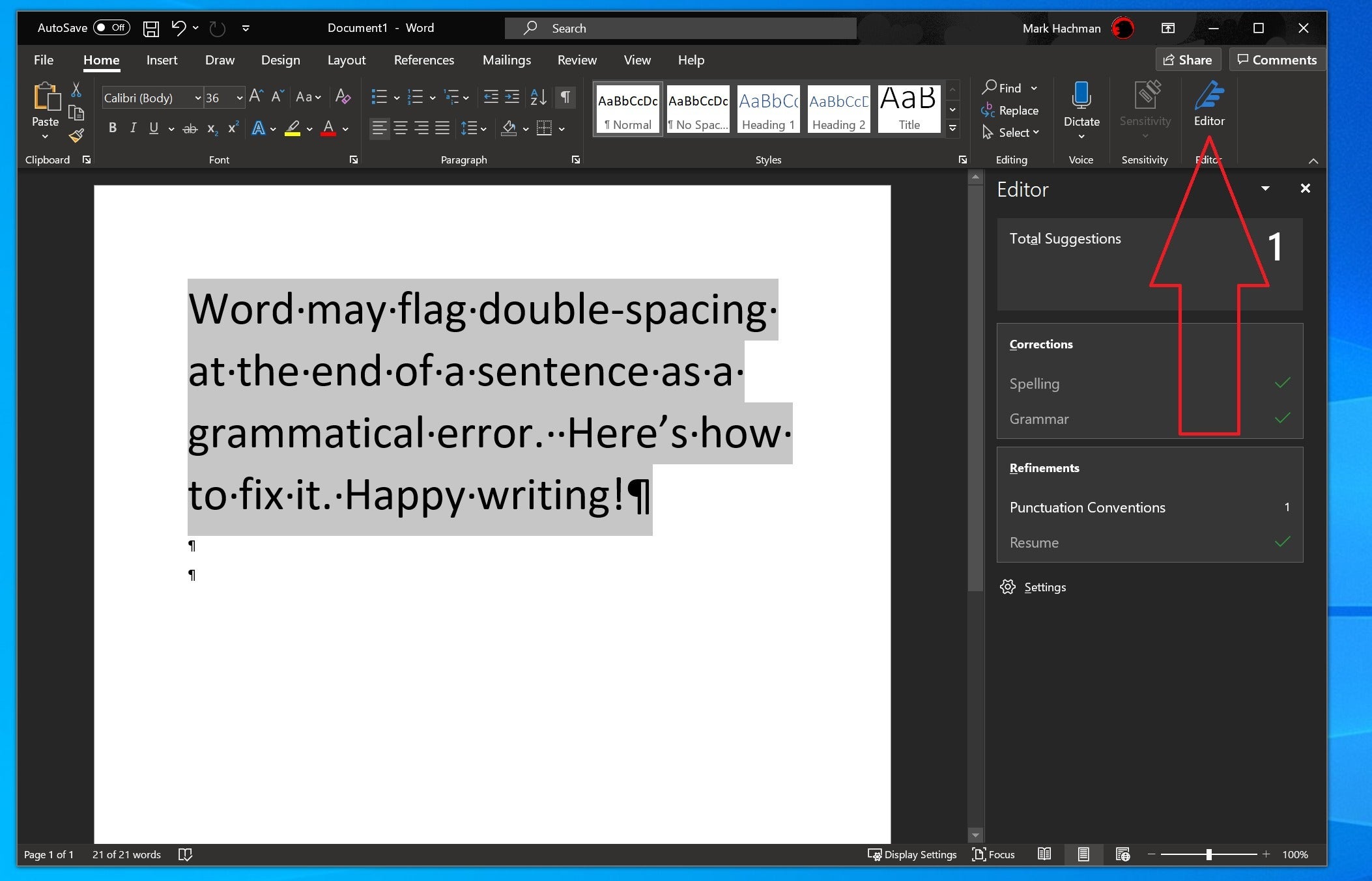 how to edit style pane in word