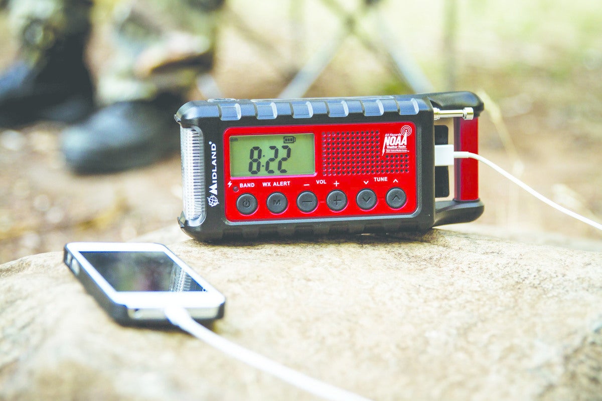 midland er310 charging phone