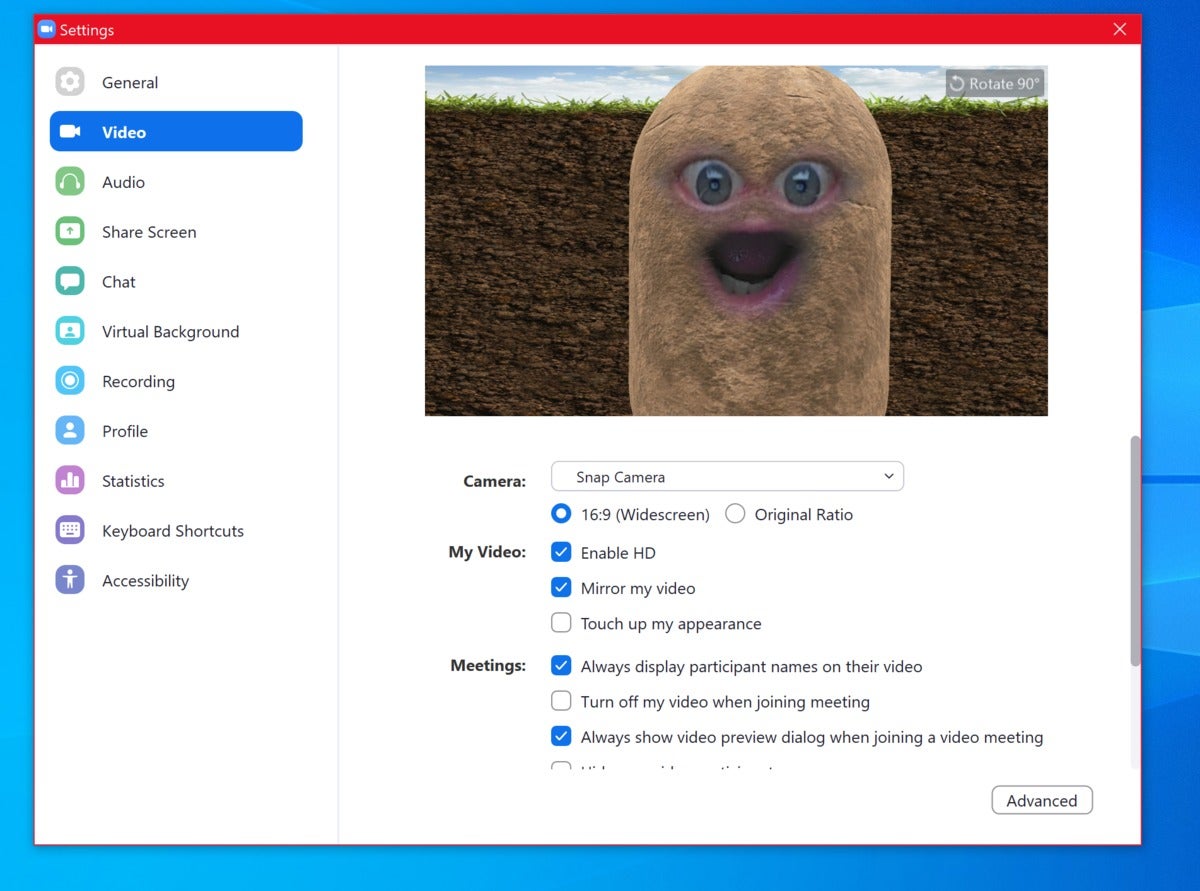 How to use Snap Camera to transform yourself in Zoom, Skype, and Teams