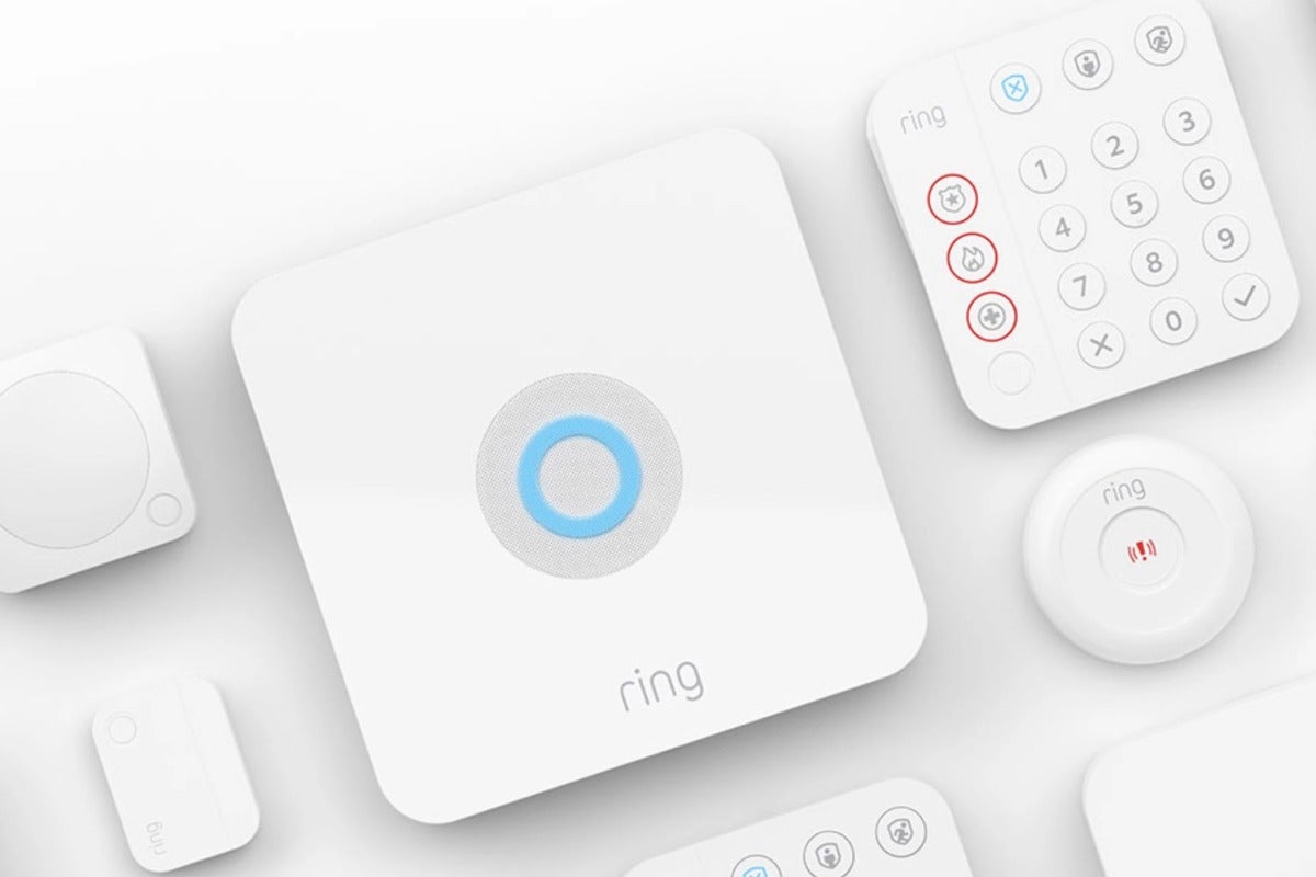 New Ring Ring Home Alarm System With One Touch Button For Police