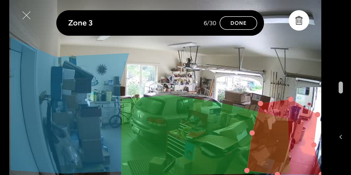 motion sensor indoor camera