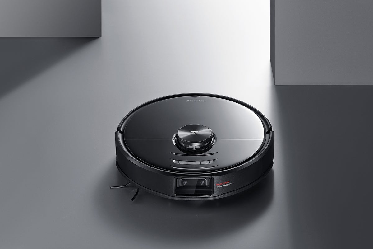  Roborock S6 MaxV Robot Vacuum Cleaner with ReactiveAI and  Intelligent Mopping (Renewed)