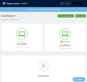 sophos home premium login