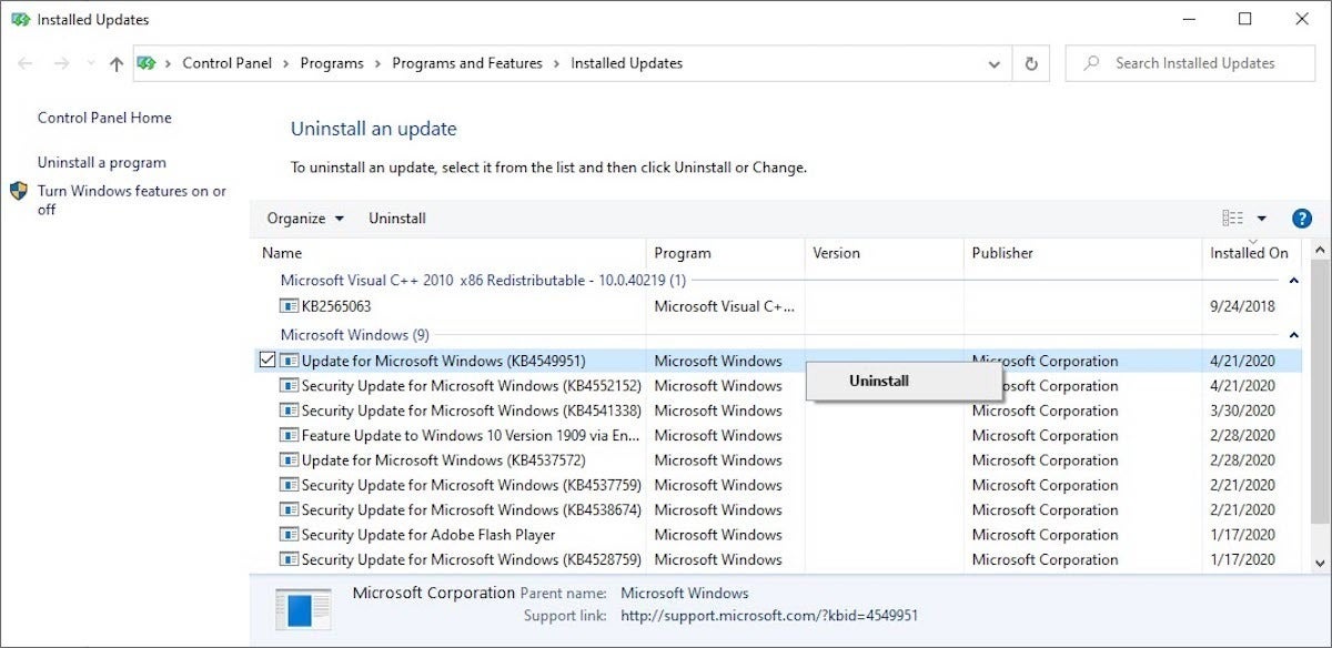 Many Reported Problems With This Month S Win10 Cumulative Update