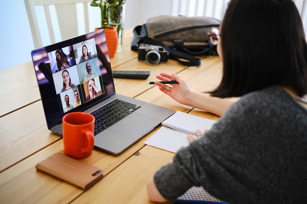 video conferencing / remote work / online meeting
