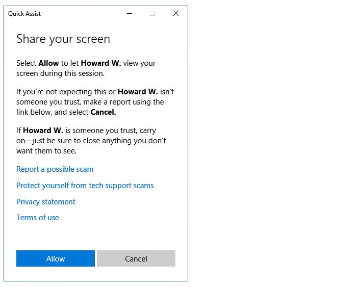 How To Use Windows 10 S Quick Assist App For Remote Pc Support Computerworld