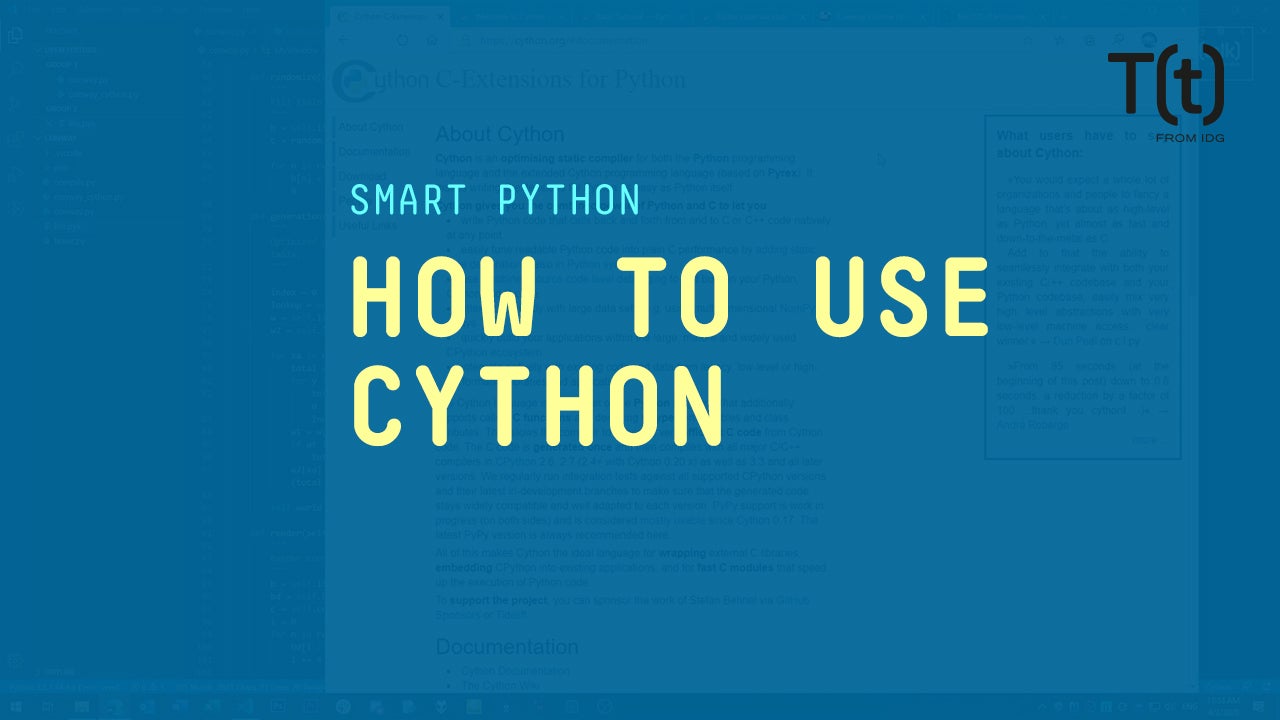 Using Cython To Speed Up Python | InfoWorld