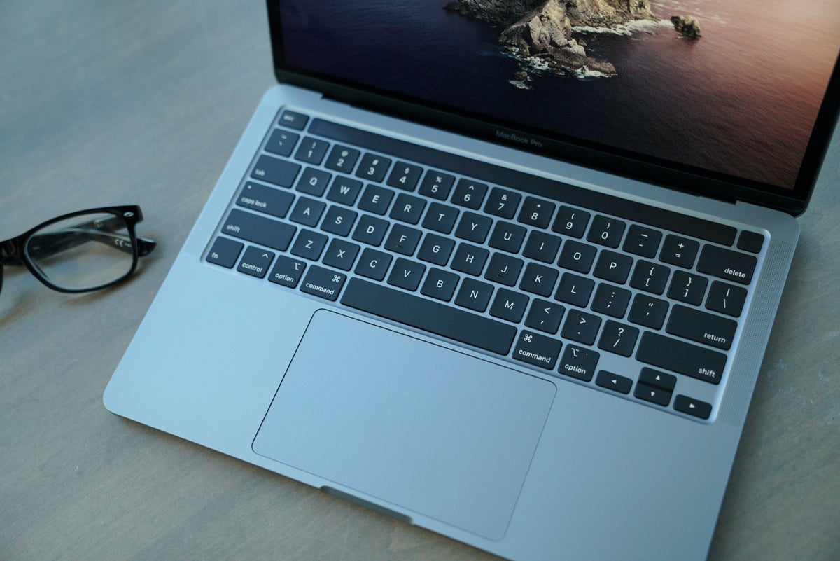 MacBook Pro 2020 13-inch keyboard