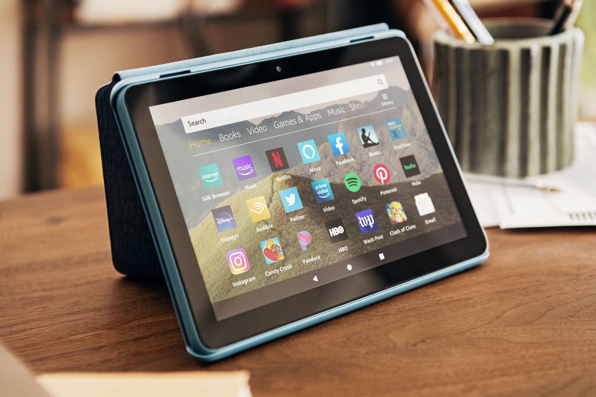 Amazon’s Fire HD 8 tablet refresh brings faster speeds and slimmer