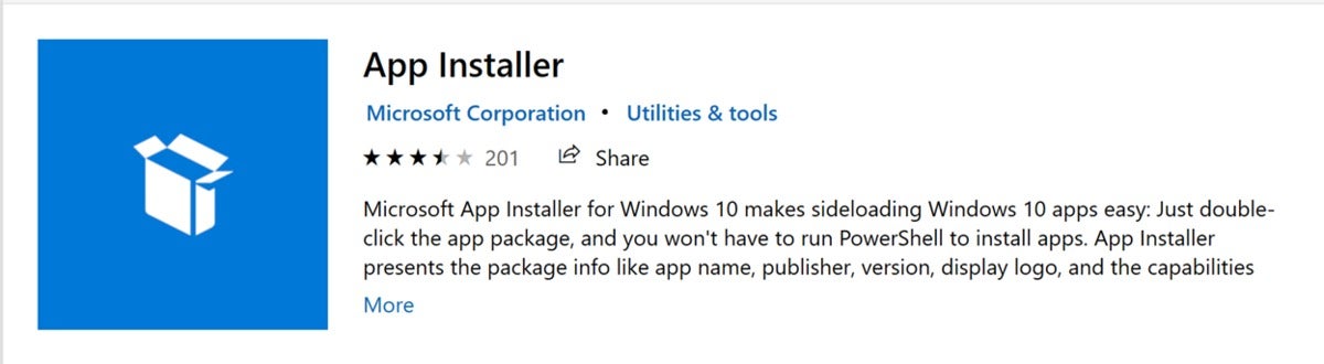 microsoft desktop app installer