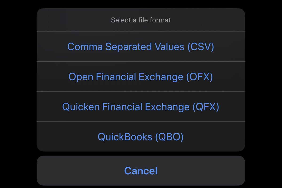 apple card formats