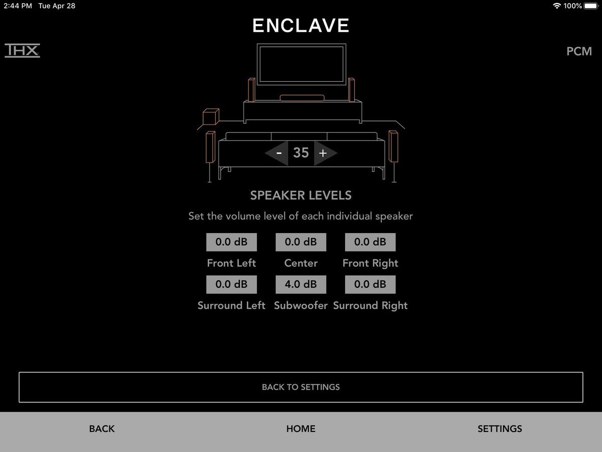 Enclave CineHome PRO - 5.1 Wireless Plug and Play Home Theater Surround  Sound System - THX, Dolby, DTS WiSA Certified - Includes 5 Active Wireless